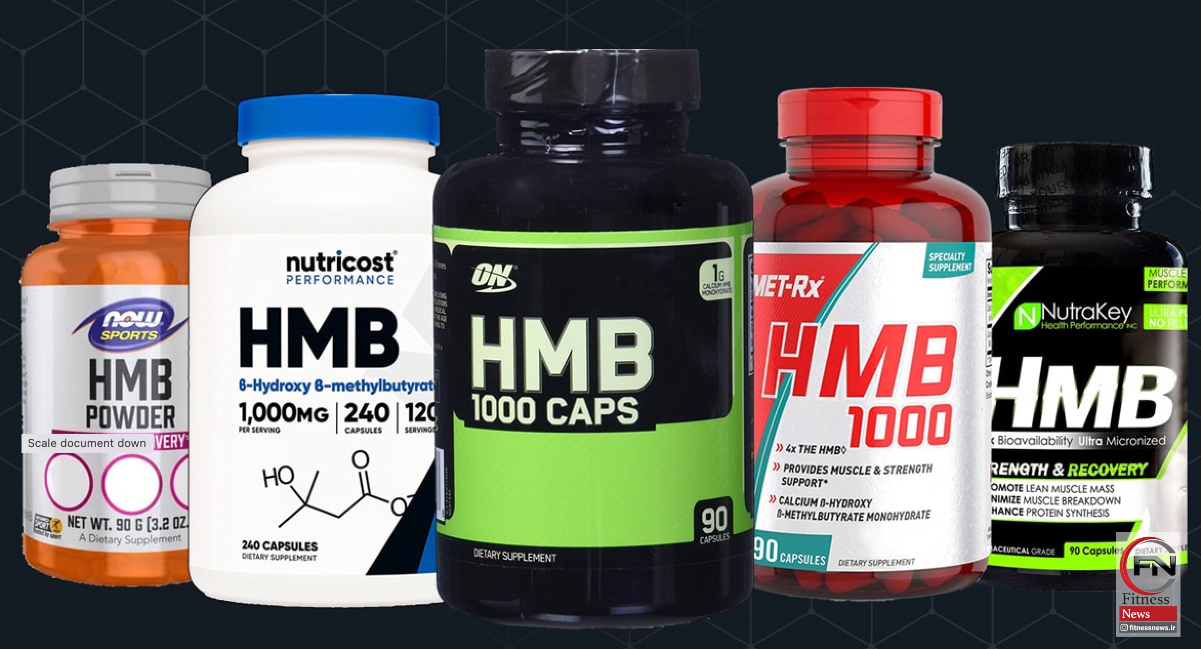 مکمل HMB بدنسازی در پایگاه خبری فیتنس نیوز